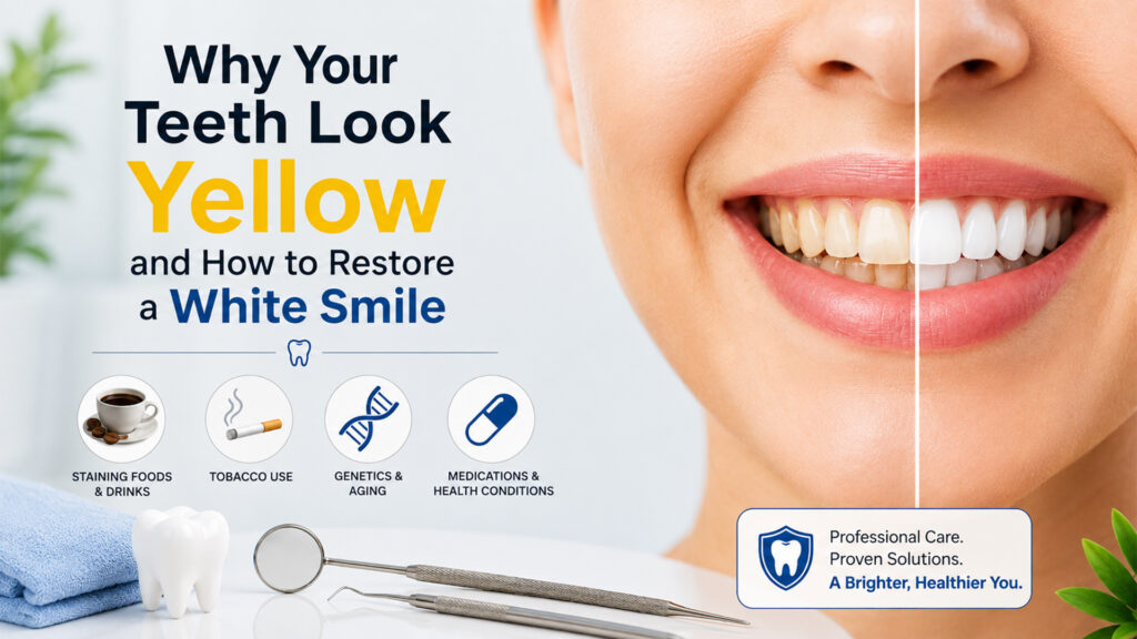 Why Your Teeth Look Yellow