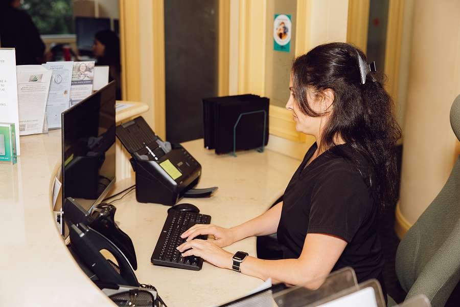 Abington Office Front Desk - Premiere Dental